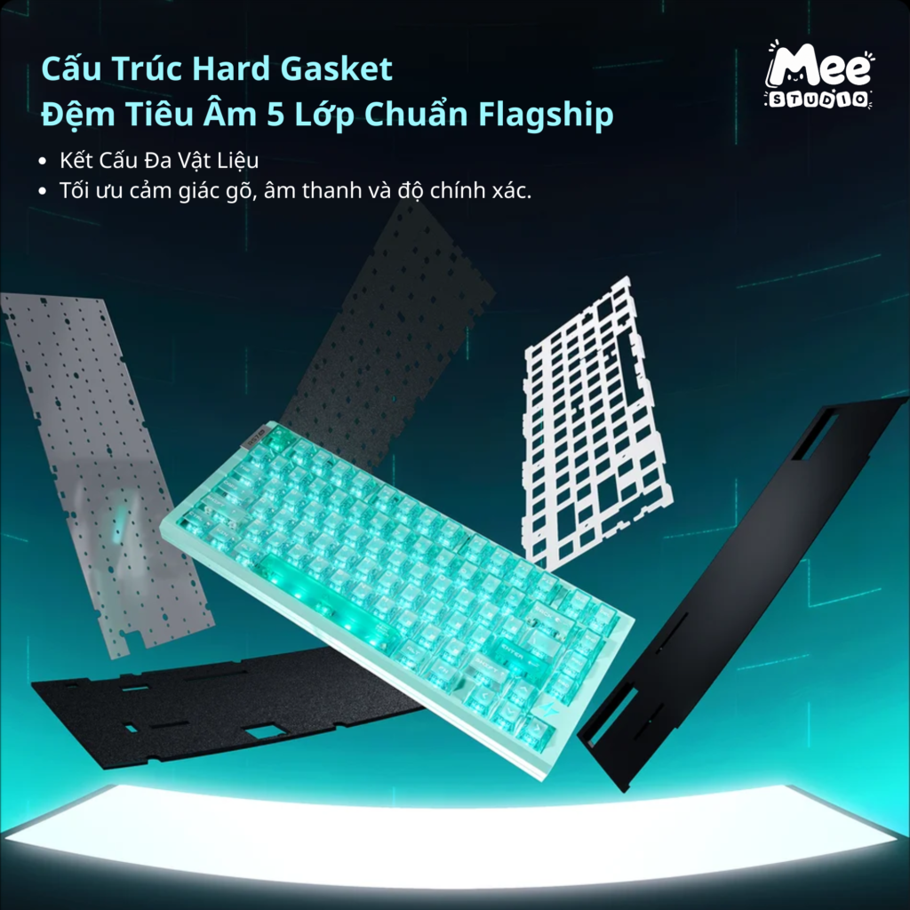 Cấu trúc Hard Gasket 5 lớp ATK RS7 Air