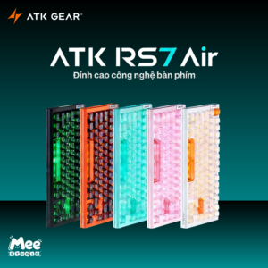 7 Bàn Phím Từ Tính ATK RS7 Air - 8000Hz, Độ Trễ 0.08ms, Hall Effect Gen-3 Chuyên Game FPS (Valorant / CS2)